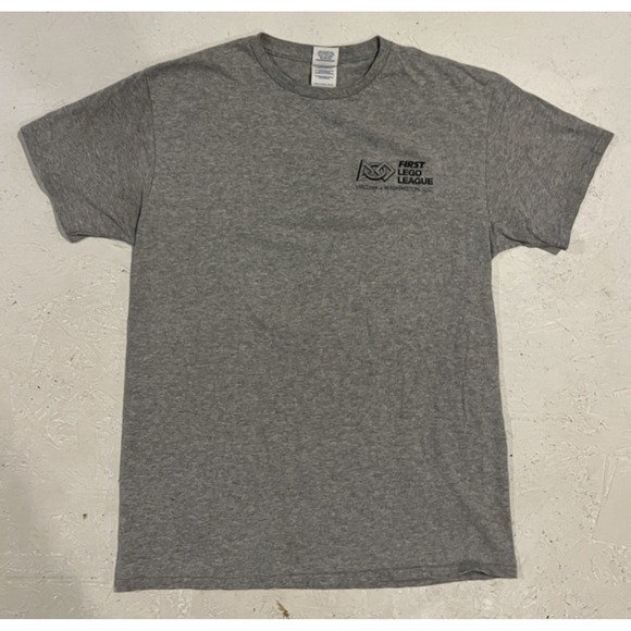 Delta Other - Vintage First Lego League Volunteer Shirt Mens Medium Toys Gray Short Sleeve